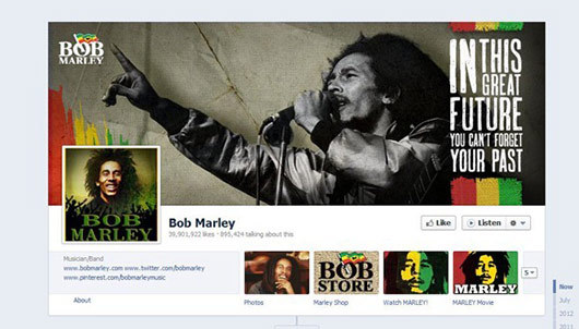 Bob Marley<br /> http://www.facebook.com/BobMarley