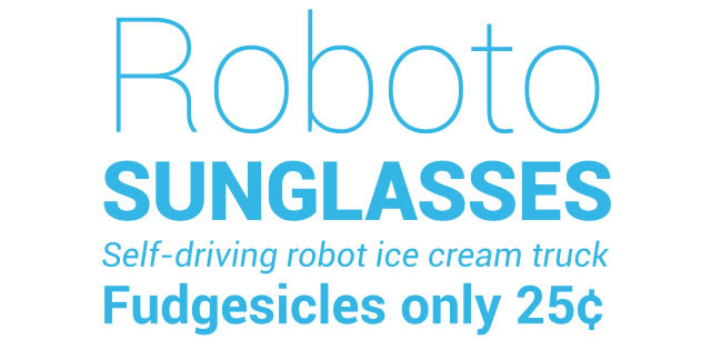 Android 4.0 Font – Roboto<br /> http://developer.android.com/design/style/typography.html#actionbar
