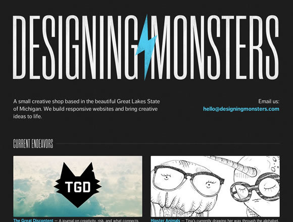 Designing Monsters<br /> http://designingmonsters.com/