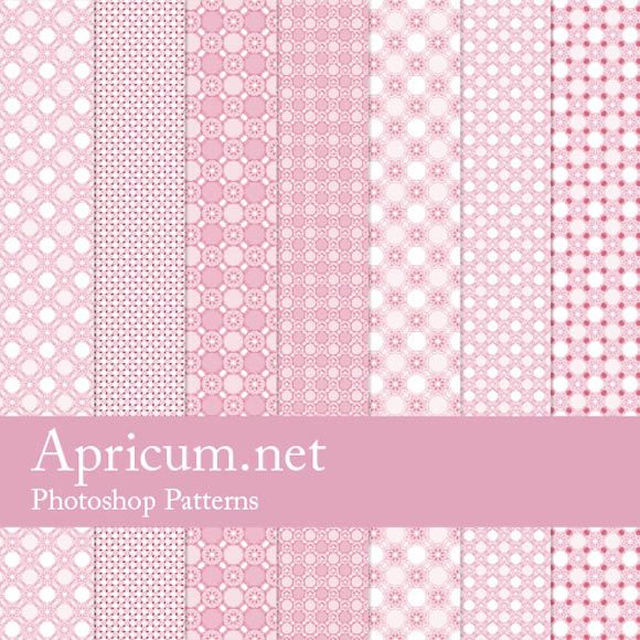 粉红色的photoshop图案<br /> http://www.apricum.net/2012/03/13/pink-photoshop-patterns/