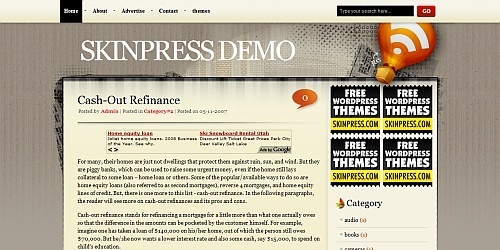 2009年5月发布的30多个wordpress主题
