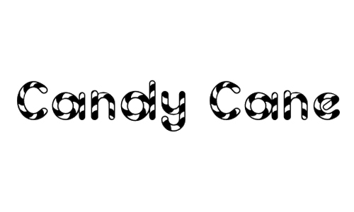 Candy Cane<br /> http://www.dafont.com/candy-cane.font