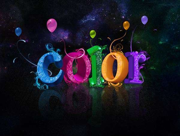 在photoshop中绘制一个带有立体效果的彩色文字<br /> http://www.psdeluxe.com/tutorials/text-effects-tutorials/create-colorful-3d-text-effect-in-photoshop/