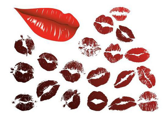 Lips Set<br /> http://www.freevector.com/lips-set/