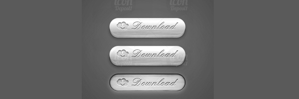 3D Metal Download Buttons<br /> http://www.icondeposit.com/design:3d-metal-download-buttons