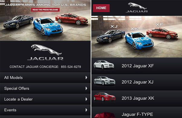 Jaguar USA<br /> http://m.jaguarusa.com/
