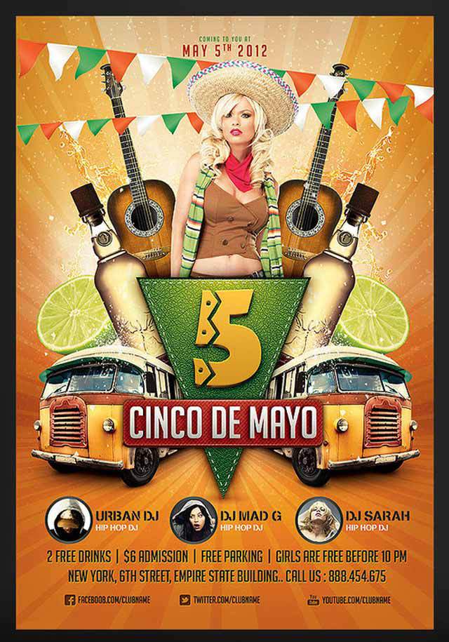 Cinco de Mayo Party Flyer 2<br /><br /> http://saltshaker911.deviantart.com/art/Cinco-de-Mayo-Party-Flyer-2-296526452