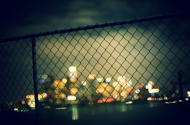 behind the fence-keh
