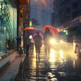 Peter Lee 城市与雨