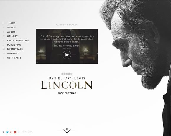 Lincoln<br /> http://www.thelincolnmovie.com/