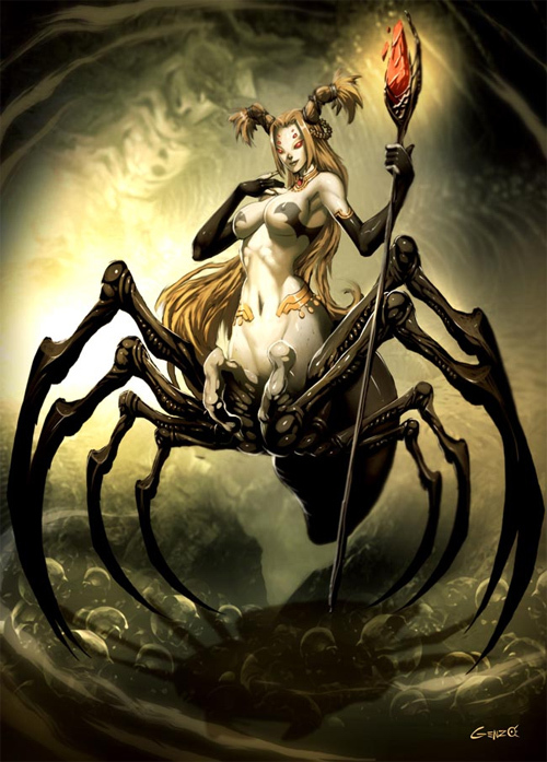 Spider Witch<br /> http://genzoman.deviantart.com/art/Spider-Witch-99605242