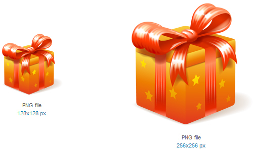礼物图标<br /><br /> 16×16像素，24×24像素，32×32像素，48×48像素，128×128像素和256×256像素<br /><br /> http://www.softicons.com/free-icons/holidays-icons/enjoyment-icons-by-icojoy/present-icon