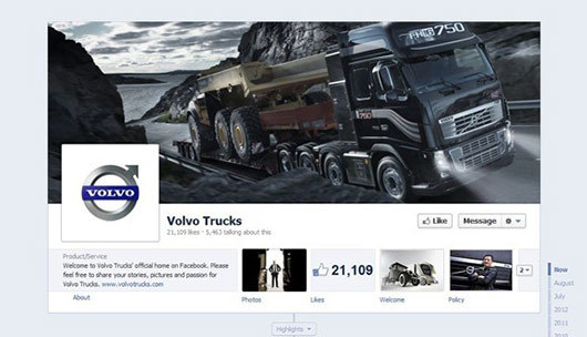 Volvo Trucks<br /> http://www.facebook.com/VolvoTrucks