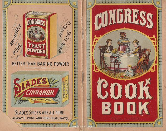 Vintage Cookbooks 复古美食书封面与插图