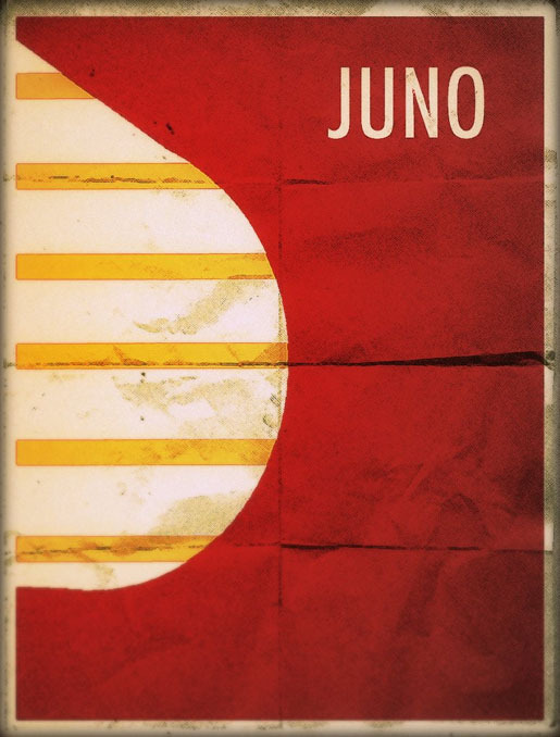 Juno by Theckboom<br /> http://theckboom.deviantart.com/art/Juno-Minimalist-Poster-260355031