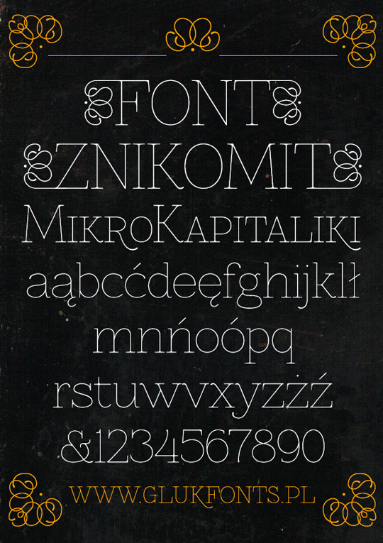 Free Font Znikomit<br /> http://www.behance.net/gallery/Free-Font-Znikomit/3878017
