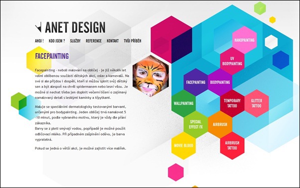 Anet Design<br /> http://www.anet-design.cz/facepainting.php