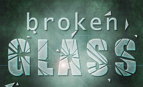 Create a Broken Glass Text in Photoshop<br /> http://www.psd-dude.com/tutorials/photoshop.aspx?t=create-a-broken-glass-text-in-photoshop