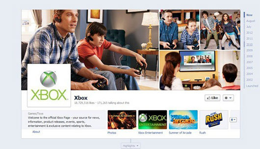 Xbox<br /> http://www.facebook.com/xbox