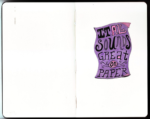 Chris Piascik的每日涂鸦 你家的日记本子有多好看?