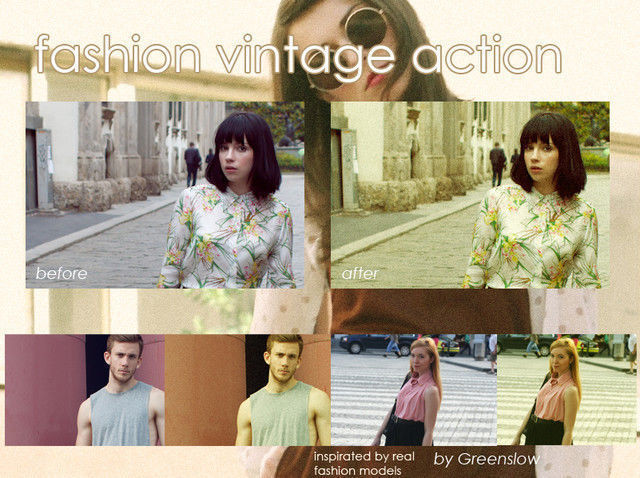 Fashion Vintage Action<br /> http://greenslow.deviantart.com/art/Fashion-vintage-action-307467344