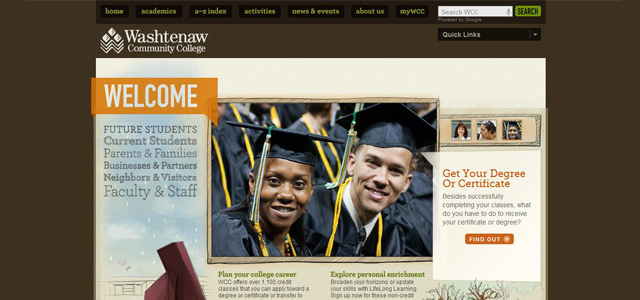 Washtenaw Community College<br /> http://www.wccnet.edu/