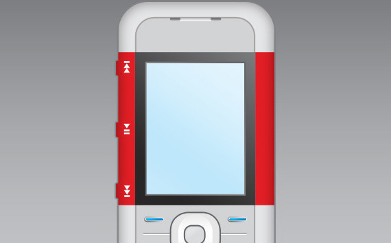 在photoshop中绘制诺基亚5300手机<br /> http://www.adobetutorialz.com/articles/2979/1/Nokia-5300-Cell-phone-interface<br /> 