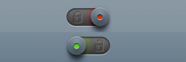  Lock &  Unlock Slider Button<br /> http://365psd.com/day/3-82/<br /> 