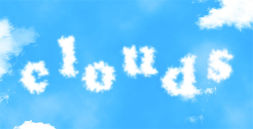 Clouds Text in Photoshop<br /> http://www.psd-dude.com/tutorials/photoshop.aspx?t=clouds-text-in-photoshop