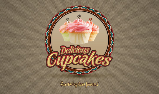 Cupcake Logo V1 PSD<br /> http://nishithv.deviantart.com/art/Cupcake-Logo-V1-PSD-258616826