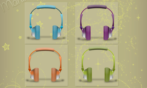 Headphones of Colors (iconos)<br /> http://mariipaz.deviantart.com/art/Headphones-of-colors-iconos-306947334