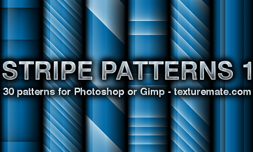 条纹模式设置为Photoshop或Gimp（30模式）<br /> http://www.texturemate.com/content/stripes-1-pattern-set-photoshop-or-gimp
