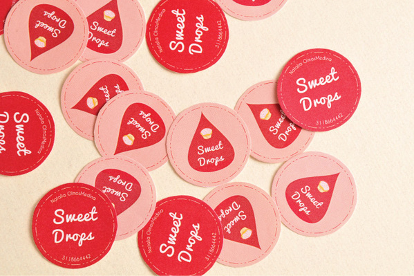 Sweet Drops​ 可爱的糖果产品设计