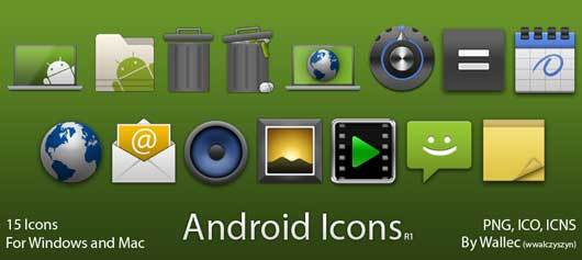Android的风格图标R1<br /> http://wwalczyszyn.deviantart.com/art/Android-Style-Icons-R1-176360850
