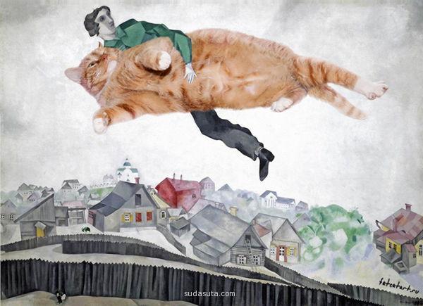 猫咪与艺术 FatCatArt