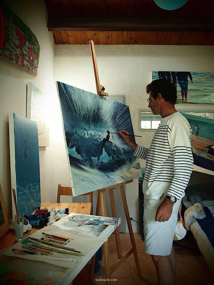 Antoine Renault 手绘之蔚蓝