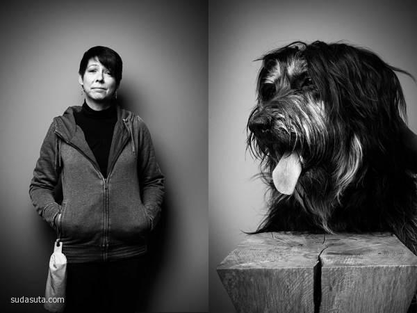Tobias Lang 系列摄影《我和我的宠物》