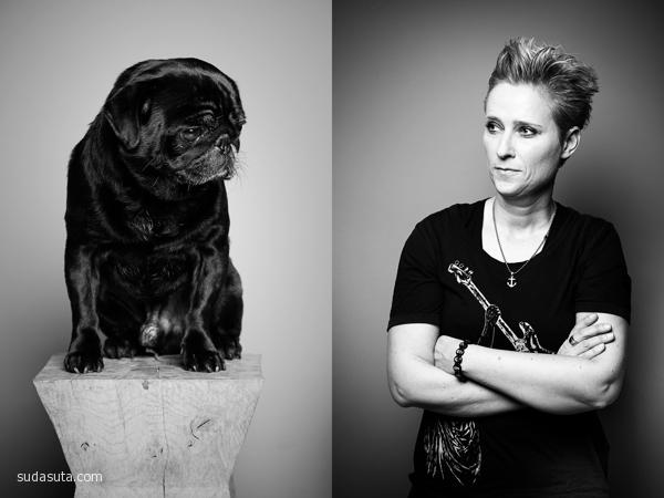 Tobias Lang 系列摄影《我和我的宠物》