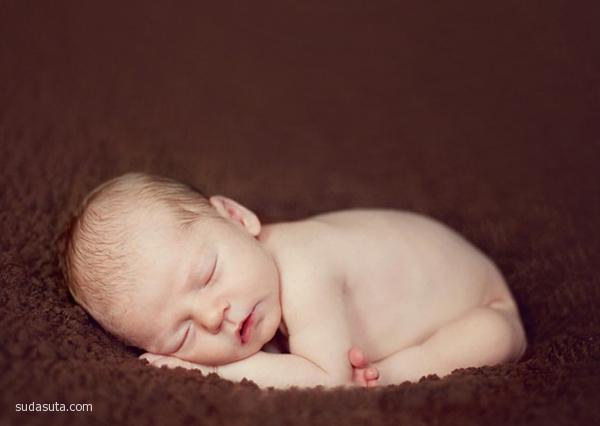 主题摄影 柔软可爱的初生婴儿