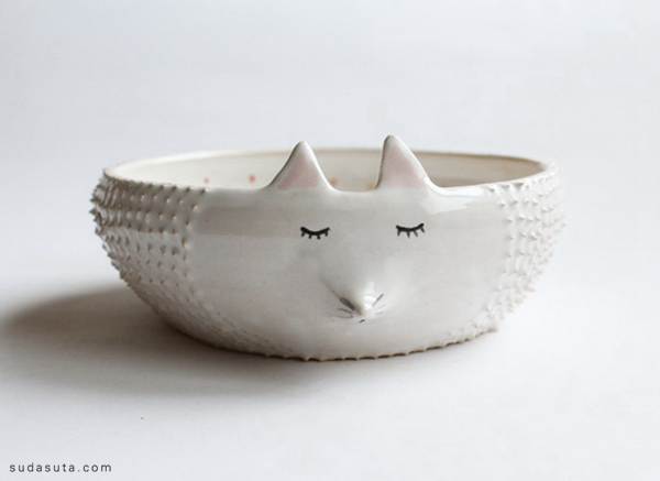 Marta Turowska 可爱的陶瓷碗