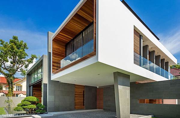 新加坡建筑设计 Mimosa House