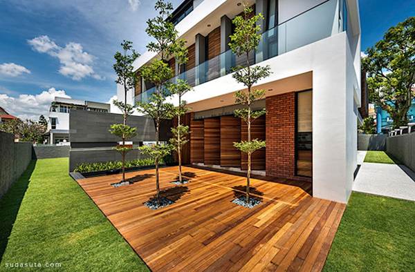 新加坡建筑设计 Mimosa House