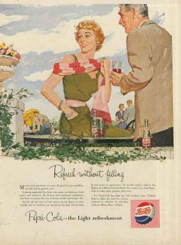图片素材 古老的百事可乐广告欣赏