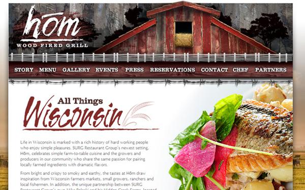创意网站欣赏 牛排与美食