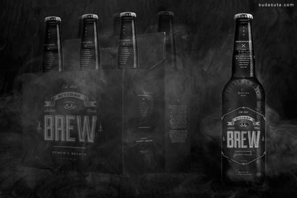 Bitches Brew 品牌设计欣赏