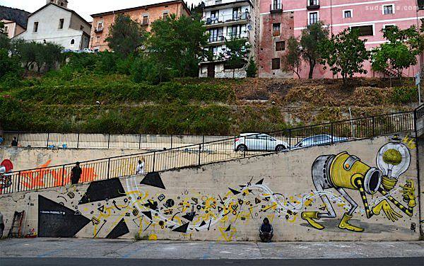 Diego Della Posta 街头涂鸦艺术欣赏