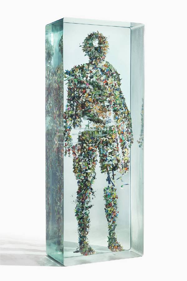 Dustin Yellin 3D立体拼贴混合艺术欣赏