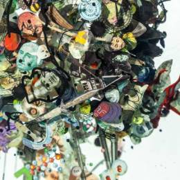 Dustin Yellin 3D立体拼贴混合艺术欣赏