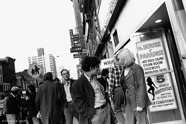 1970年纽约黑白老照片
