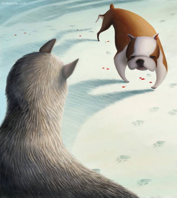 Varya Kolesnikova 动物插画欣赏